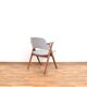 Chaise de salle à manger en chêne suédois du milieu du siècle de Broderna Johansson, années 1960.