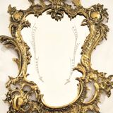 Miroir à cornes d'abondance, style Louis XV
