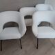 A set of four armchairs, Poland, 1960s