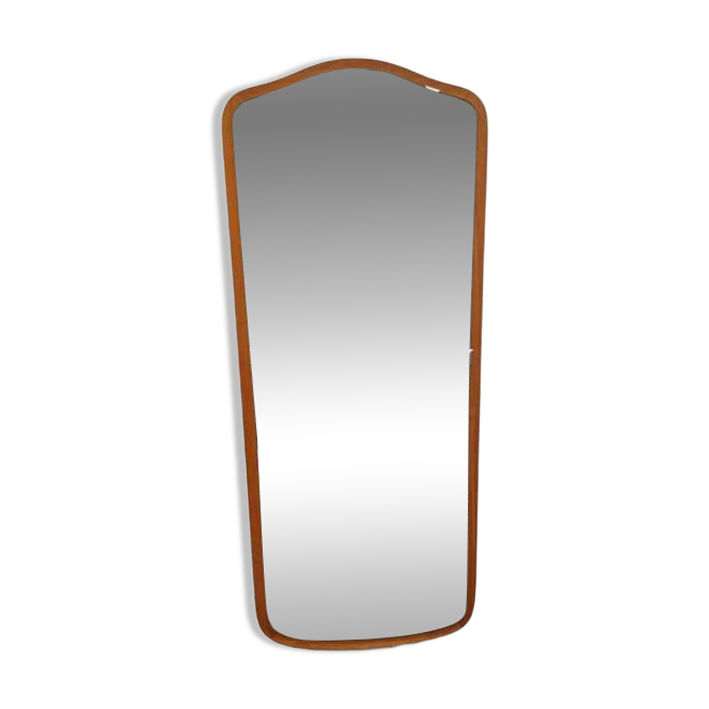 Vintage Rectangular Mirror, Teak, Sweden 1960's
