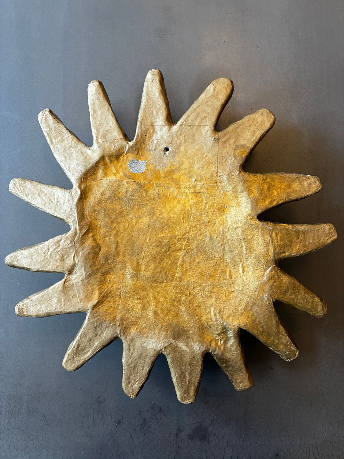 Paper mâché sun from the 1950s
