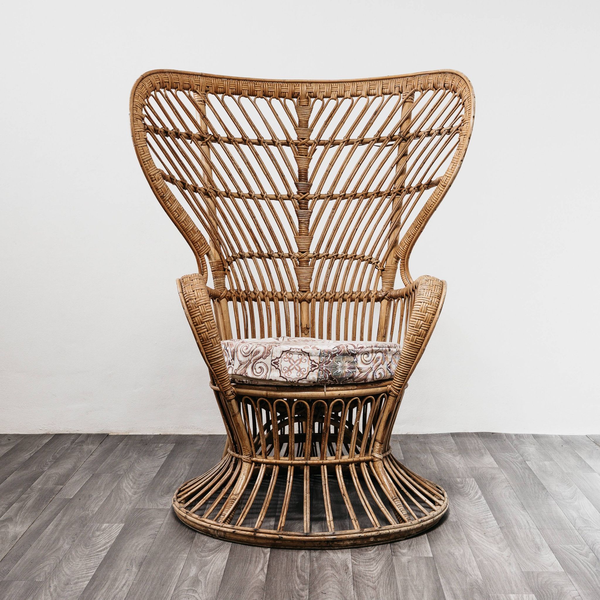 Fauteuil de Gio Ponti Lio Carminati Bonacina Poltrona Vimini