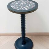 Old sideboard pedestal table refurbished
