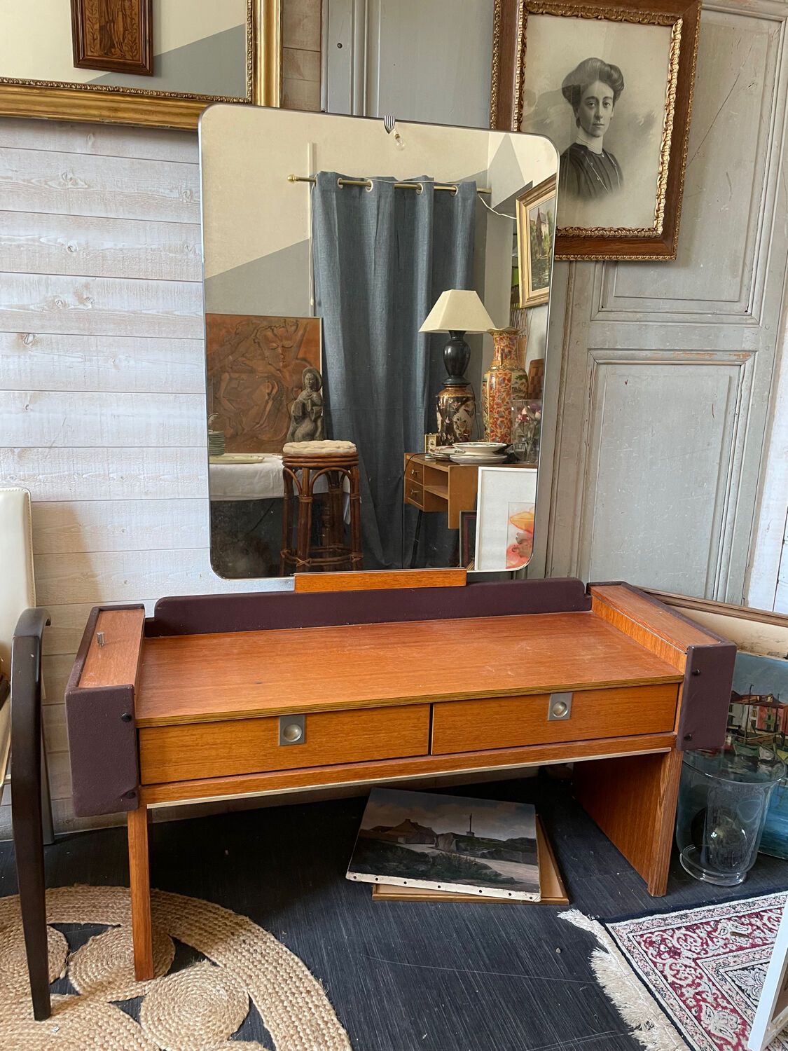 Coiffeuse années 1950