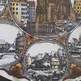 Plat décoratif Nurnberg R.Schaller en faience