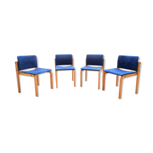 Série de 4 chaises scandinaves