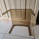 Smoked plexiglass coffee table 70'
