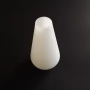 Pair Vintage Opaque White Glass Replacement Shades Chandeliers/Wall Lights