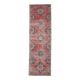 Classic Pattern Red & Green Vintage Runner Rug, 104x344Cm