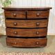 Commode Victorienne anglaise en acajou XIXème