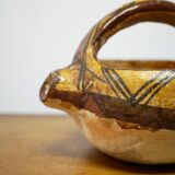 Cruche pot à bouillon Kabyle ancienne en terre cuite