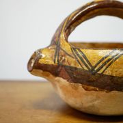 Old Kabyle terracotta broth pot jug