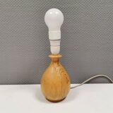 Danish lamp turned in pine wood with the most beautiful markings