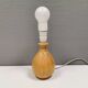 Danish lamp turned in pine wood with the most beautiful markings