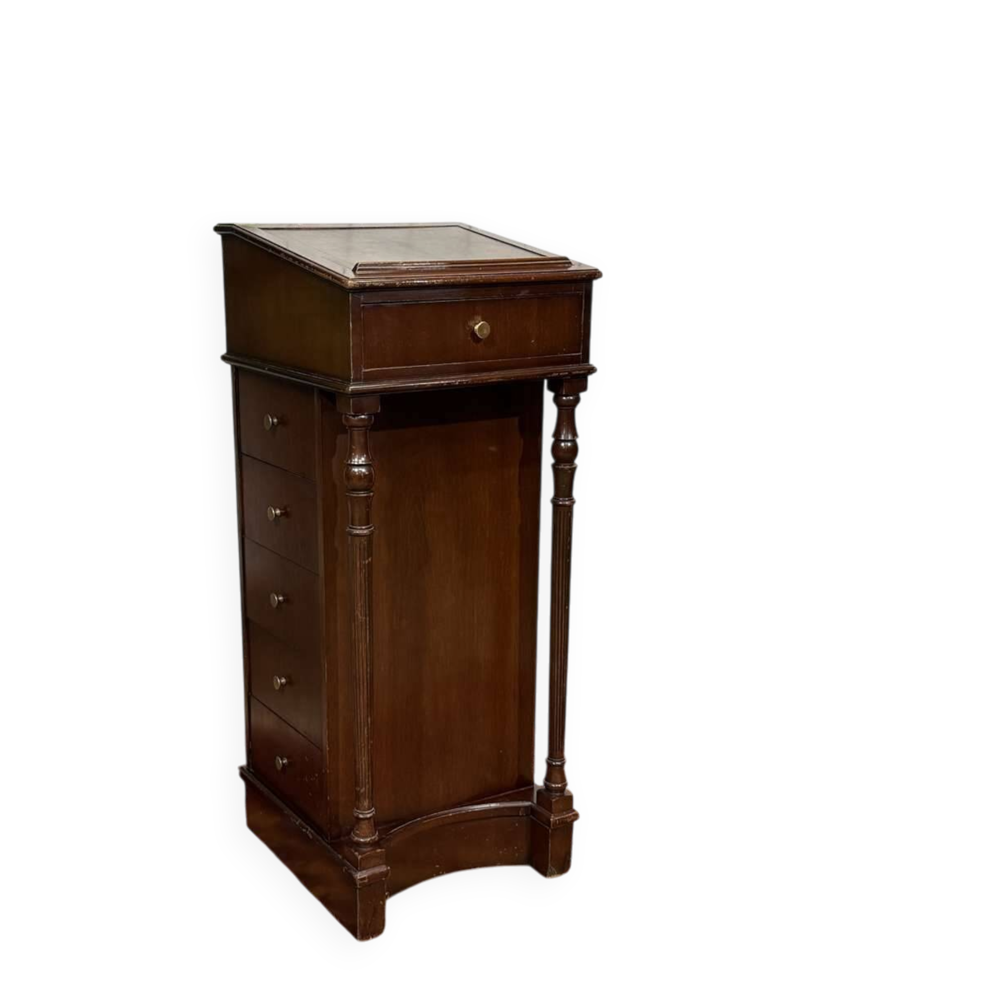 English desk in mahogany from the 1950s.
