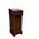 English desk in mahogany from the 1950s.