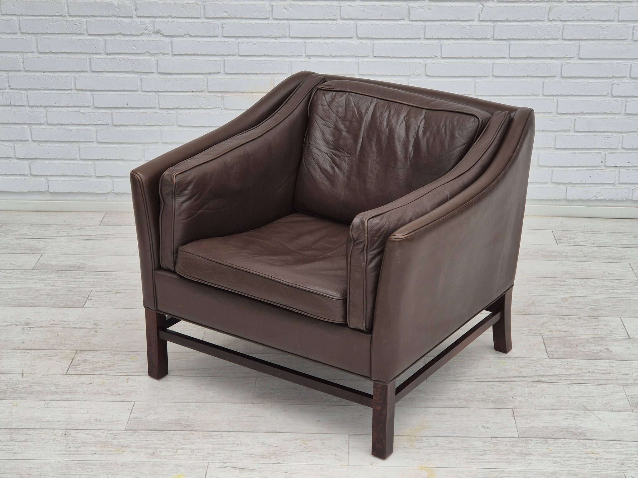 1970s, Danish design by Georg Thams for Grant Møbelfabrik, lounge chair, original condition.