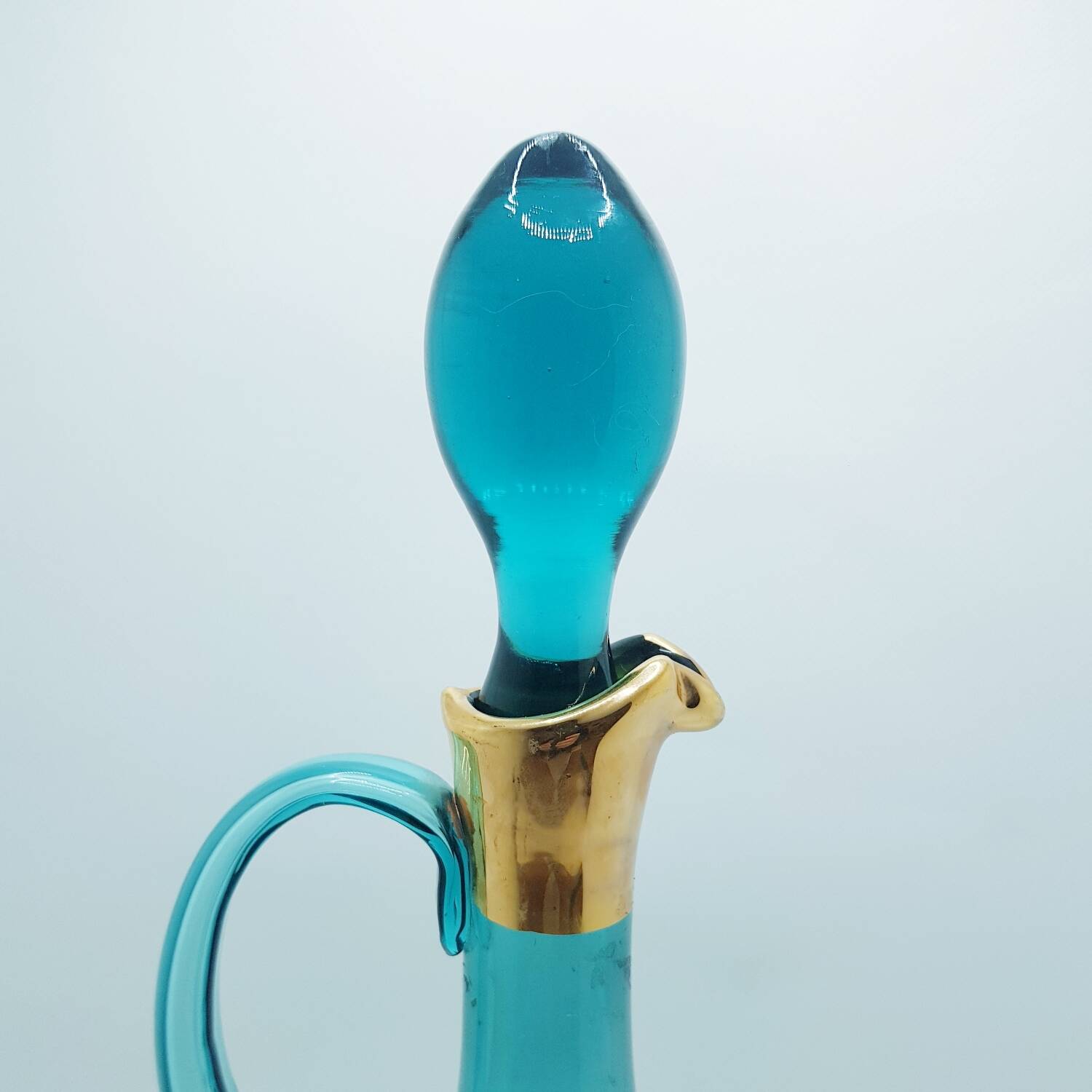 Grande carafe étoilée du milieu du siècle