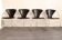4x Italiaanse design stoelen merk Arrben model Linda