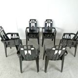Boston Chairs by Pierre Paulin for Henry Massonnet, 1988, Set of 6