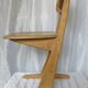 chaise enfant design bois clair