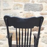 American rocking-chair repainted in black