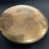 Modernist ashtray in solid bronze