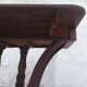19th-century English style mahogany drop-leaf table.