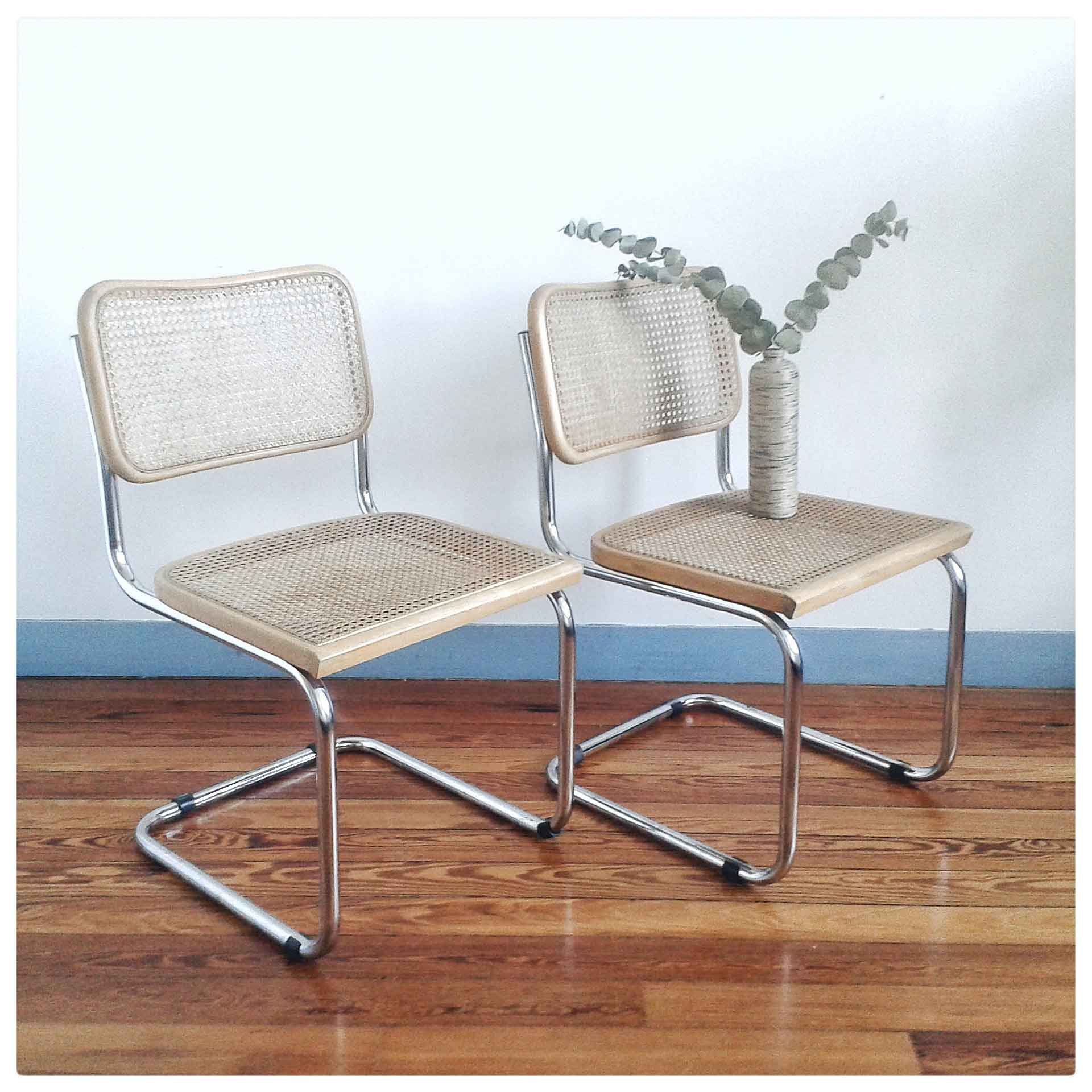 Pair of chairs Breuer B32