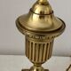 Lamp foot in retro American bronze vintage year 50.