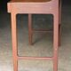 Succession LACOSTE: Scandinavian teak desk hairdresser (1960s).