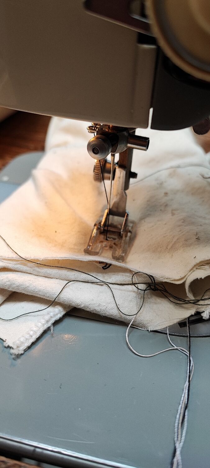 Necchi furniture and sewing machine