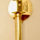 Vintage Swedish Brass Sconce by Gusum