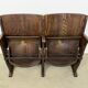 Vintage Two-Seat Cinema Bench from TON, 1960s