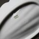4 white porcelain Limoges shell rococo vintage dishes