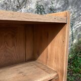 Antique furniture - solid oak shelf