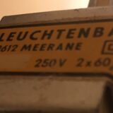 Lampadaire mi-siècle blanc - 1960