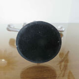 Bougeoir moderniste forme libre en fonte d'aluminium années 70