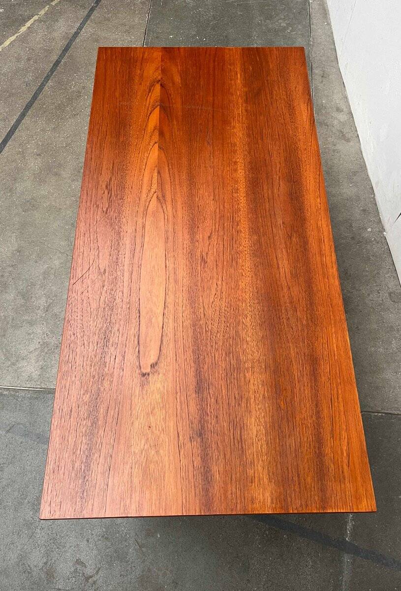 Mid-century modern teak desk by Asko Finland, 1960s.