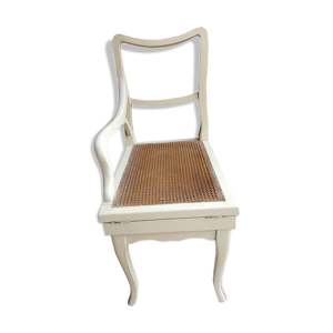 Chaise percée banc 19ème vasque