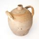 Terracotta gargoulette jar