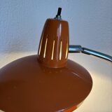 1960s vintage desk lamp Fase Faro Madrid orange - 52 cm