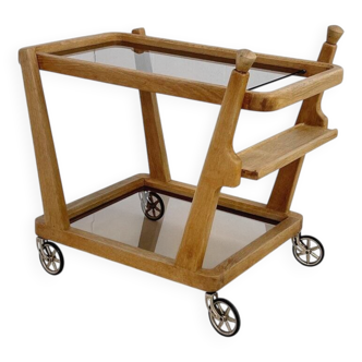 Service Cart from Guillerme & Chambron, 1950s
