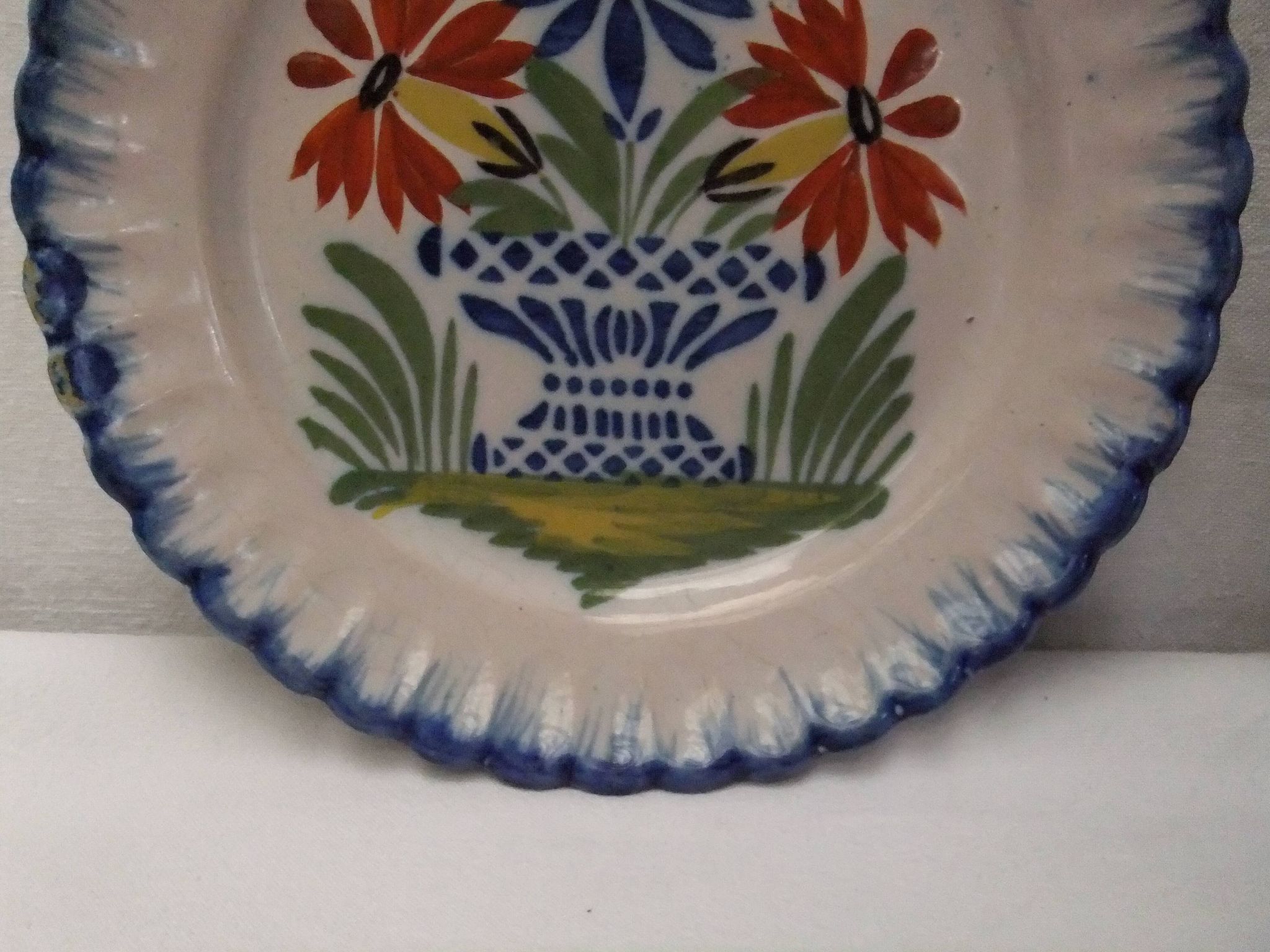 Assiette à dessert Auvillar porcelaine service