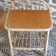 Meuble d'appoint en rotin
