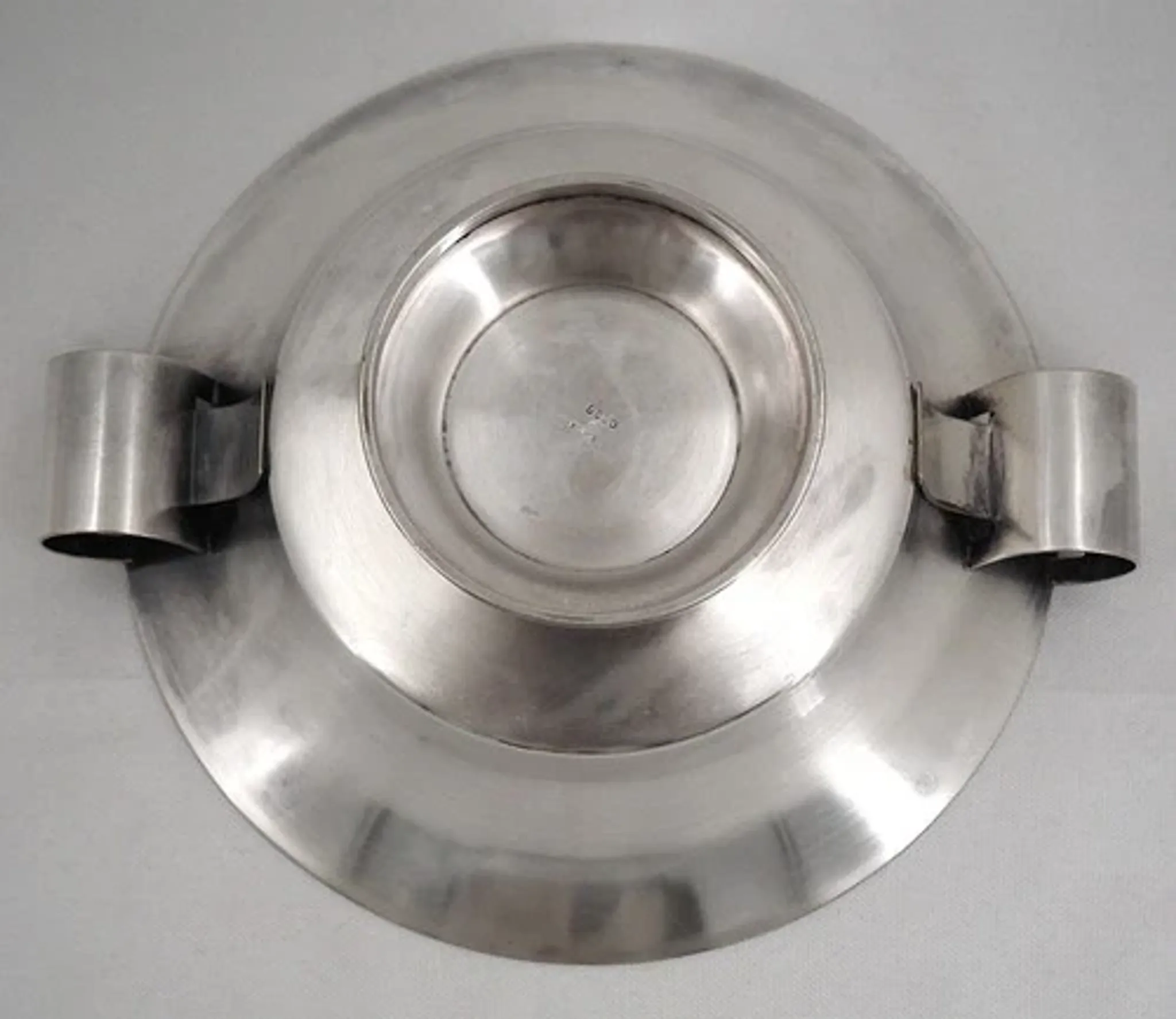 Christofle, Gallia, footed bowl, Art Deco, silver-plated, Fjerdingstad.