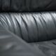 Bull sofa in grey leather by Gianfranco Frattini for Cassina 1987