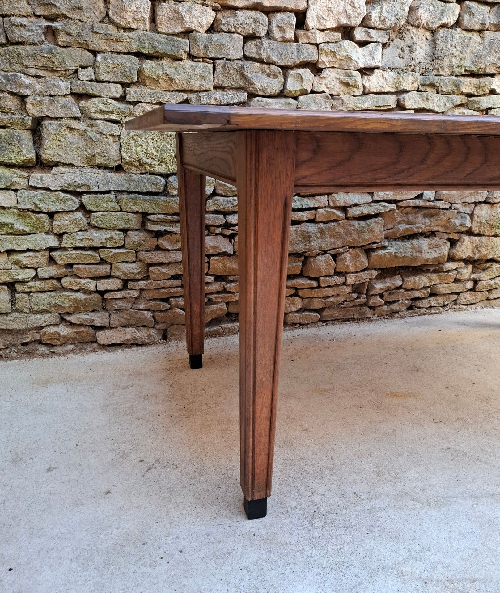 Table de ferme en chêne, 176 x 99 cm