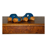 Pair of wooden cars