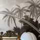 Floor lamp arch foot marble